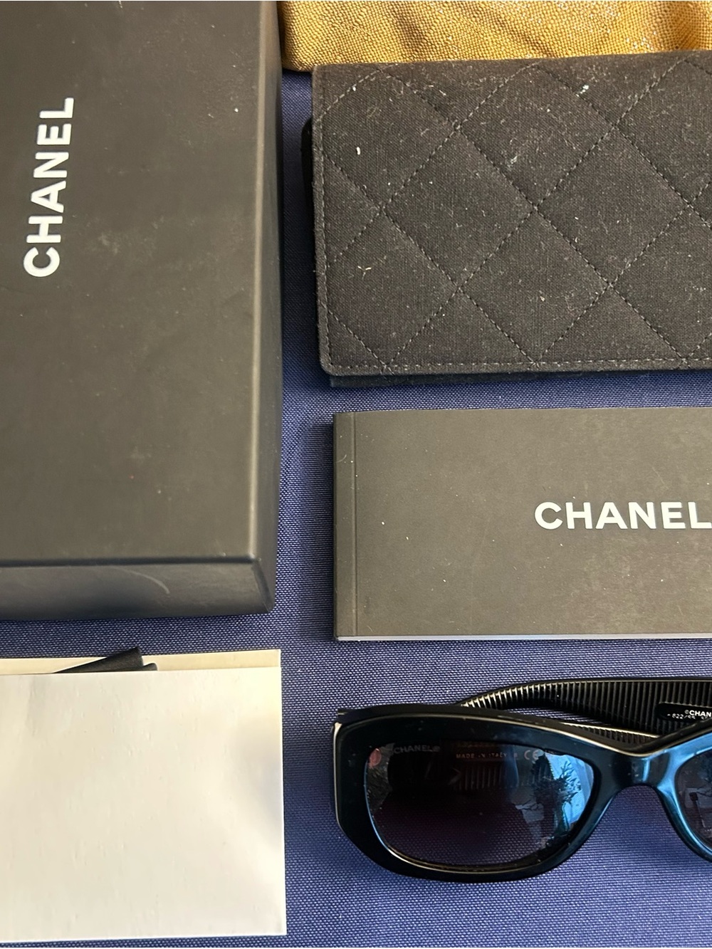 CHANEL Classic Black Sunglasses - Picture 2 of 4